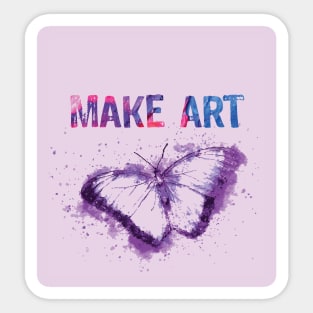 make art Teacher art gift Sticker